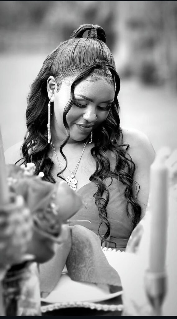 Ann Njoki during a photoshoot