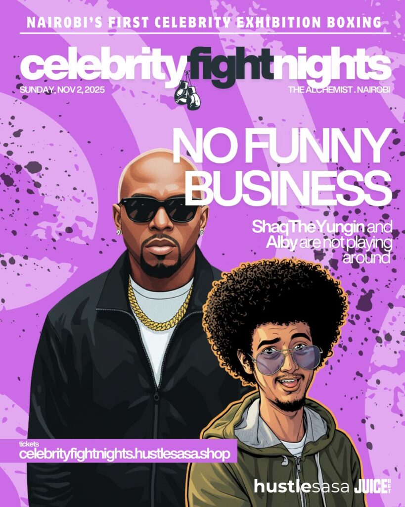 Shaq the yungin vs Alby -Kenya's First Celebrity Fight Night